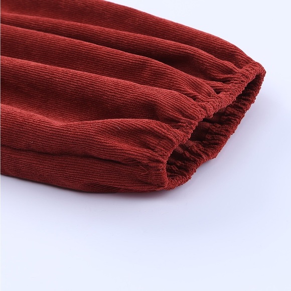 Color Block Square Neck Tiered Dress Pink/Tangerine - Picture 8 of 12